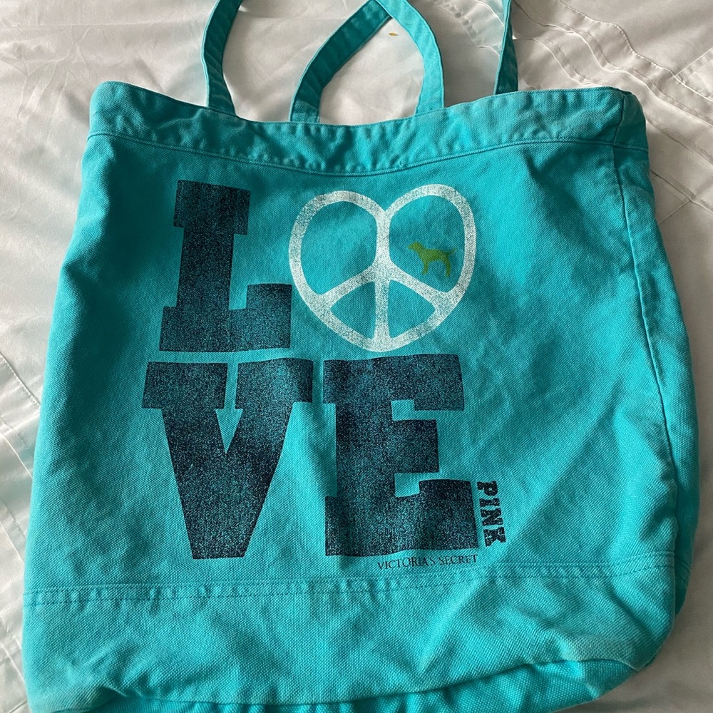 Victoria’s Secret Pink Canvas tote bag